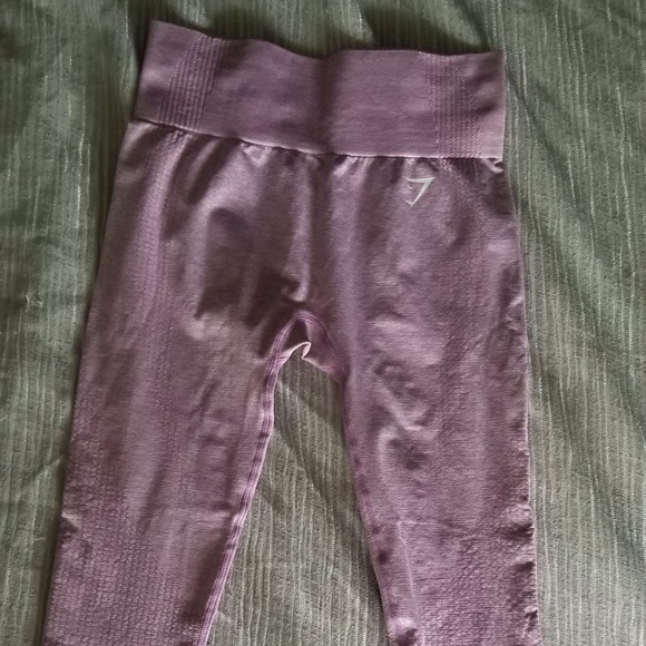 Gymshark Vital Leggings Dusty Pink Marl / Pink - Picture 3 of 7